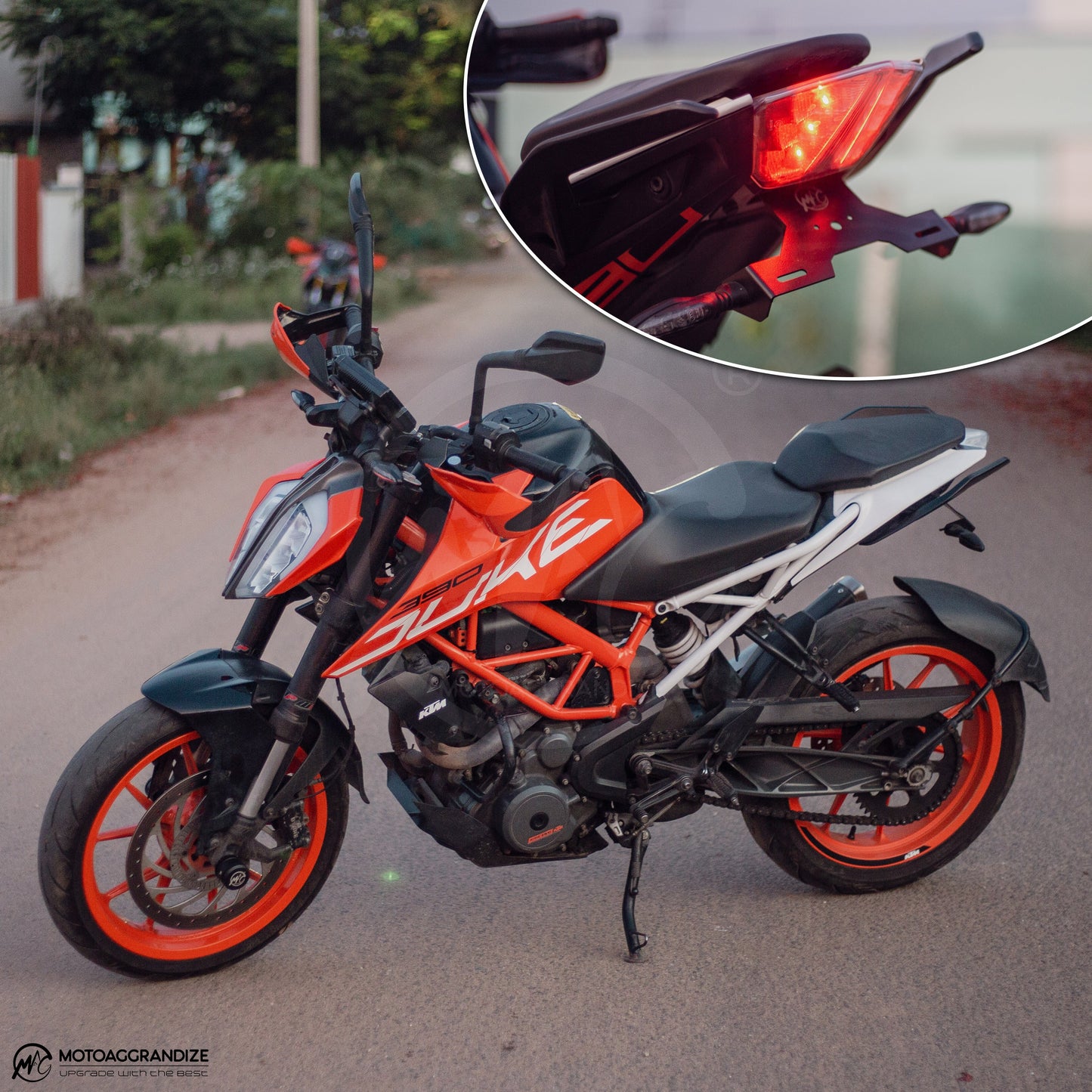 Tail Tidy/ Fender Eliminator for KTM Duke 125/ 200/ 250 / 390 (Gen 2)