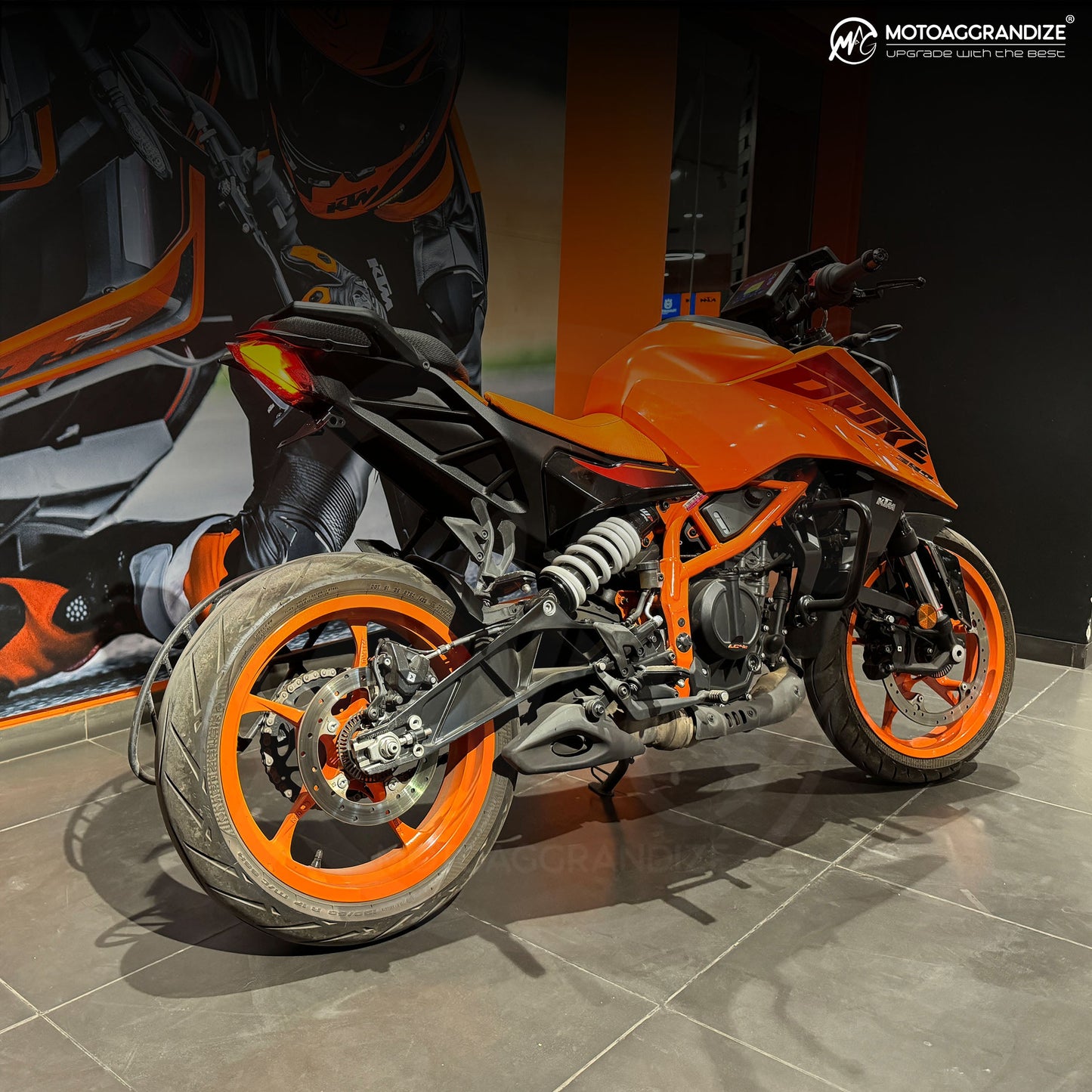 Tail Tidy/ Fender Eliminator Compact for KTM Duke 250| 390 Gen 3 (2024)