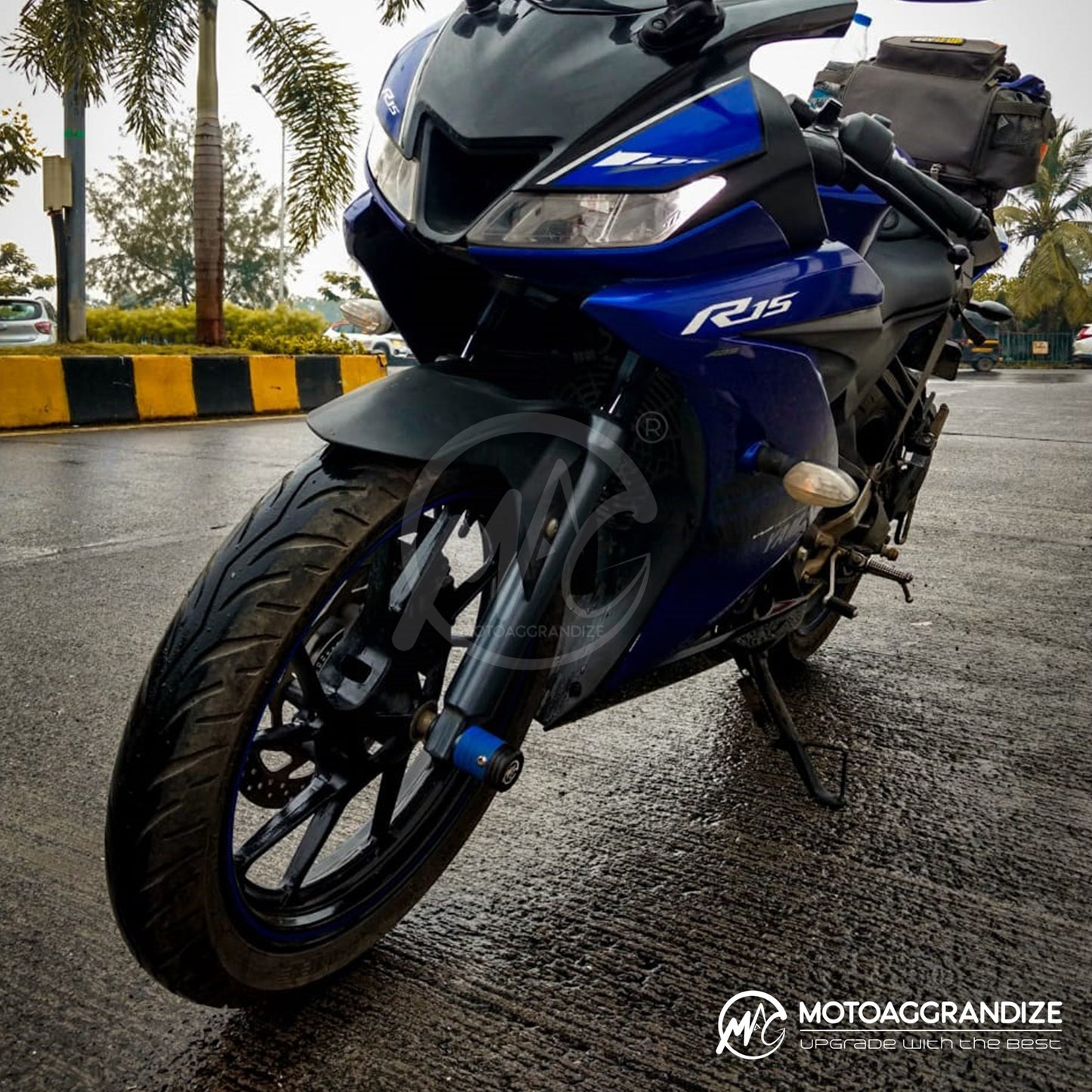 Motoaggrandize Fork Sliders for Yamaha FZ15 | FZ25 | R15V3 | R15V4 | R15V2 | MT15 (Version 1)