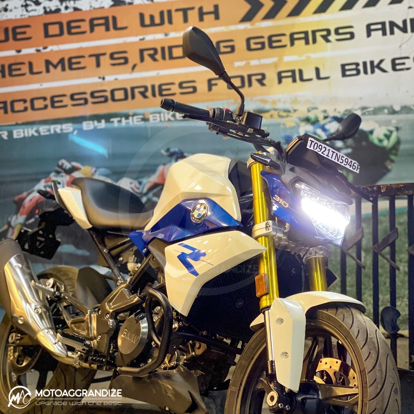 Radiator guard for BMW G310r | GS310
