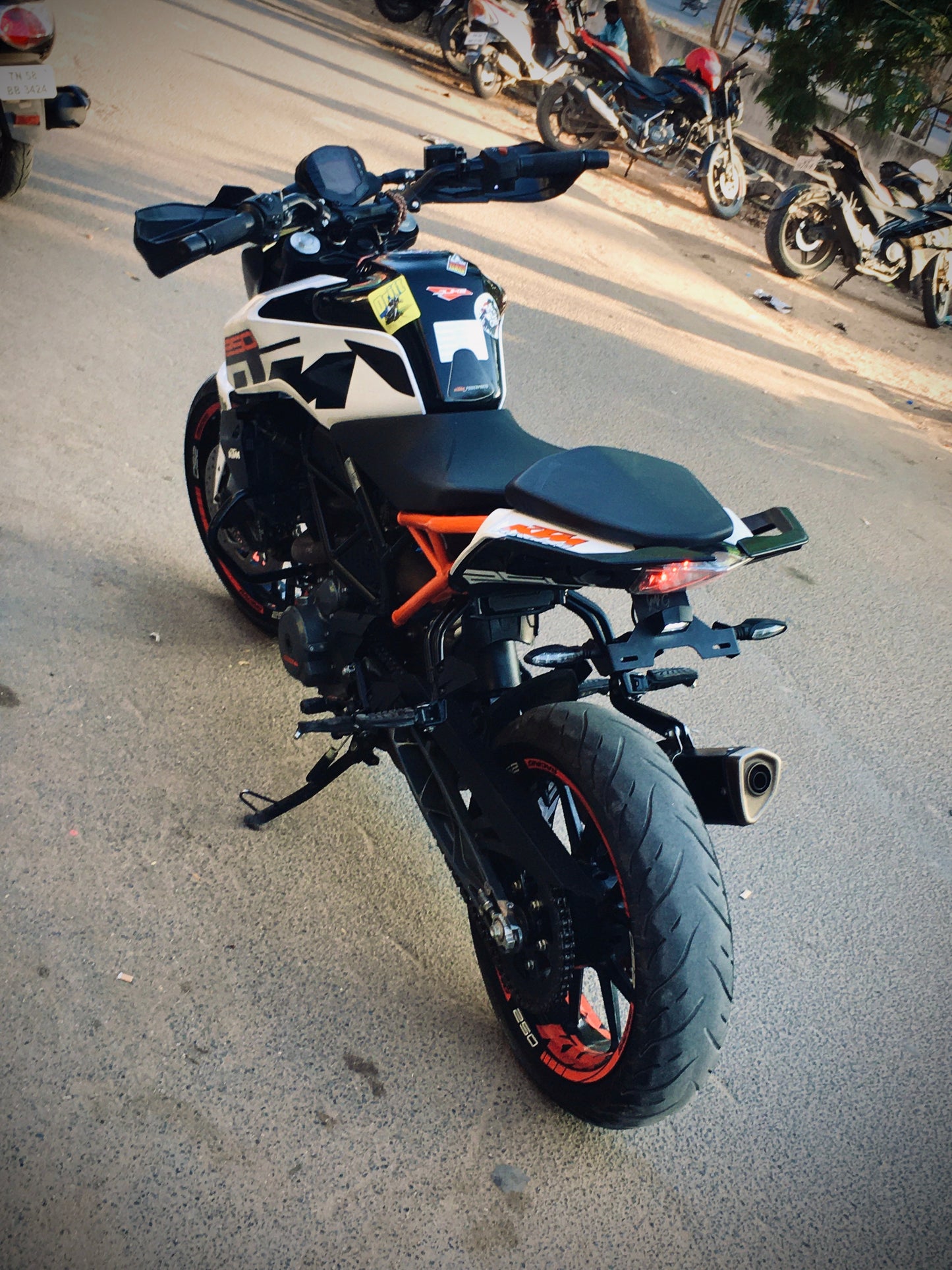 Tail Tidy/ Fender Eliminator for KTM Duke 125/ 200/ 250 / 390 (Gen 2)