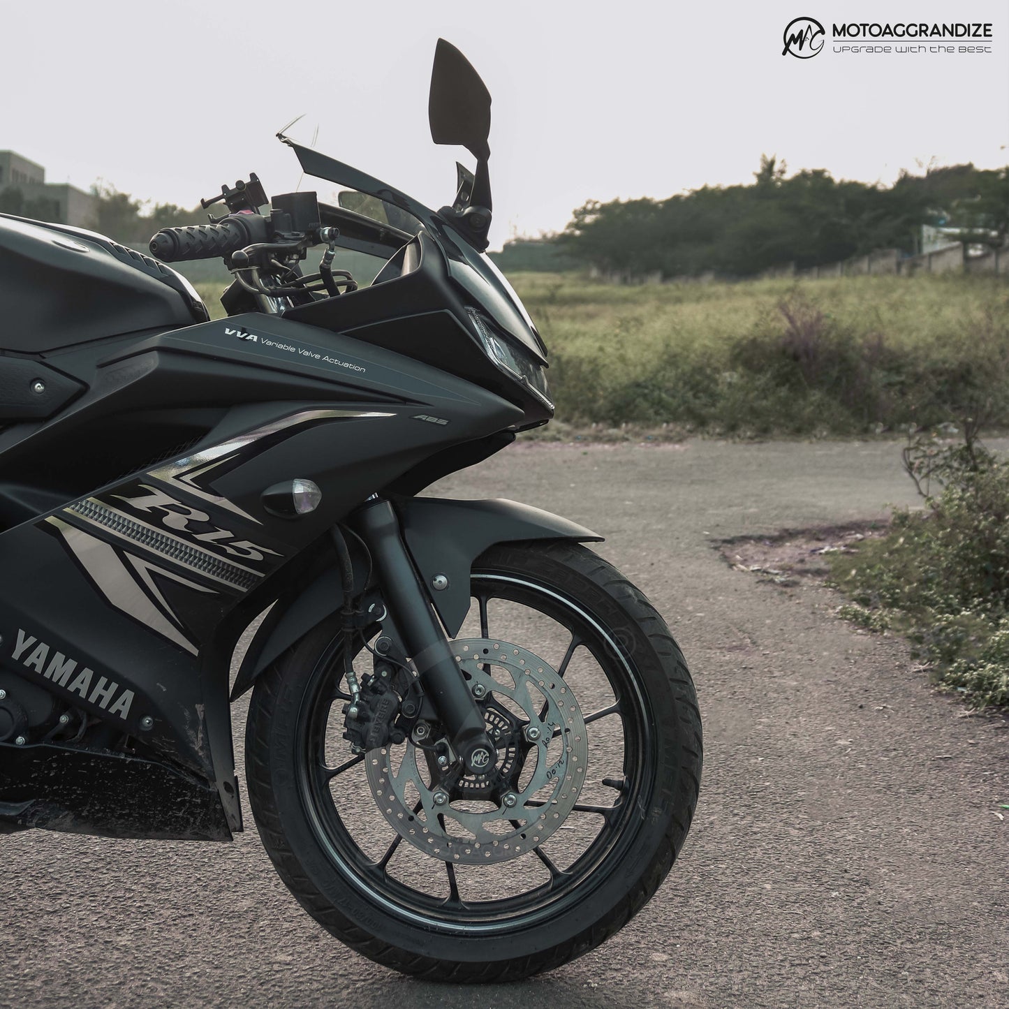 Motoaggrandize Fork Sliders for Yamaha FZ15 | FZ25 | R15V3 | R15V4 | R15V2 | MT15 (Version 1)