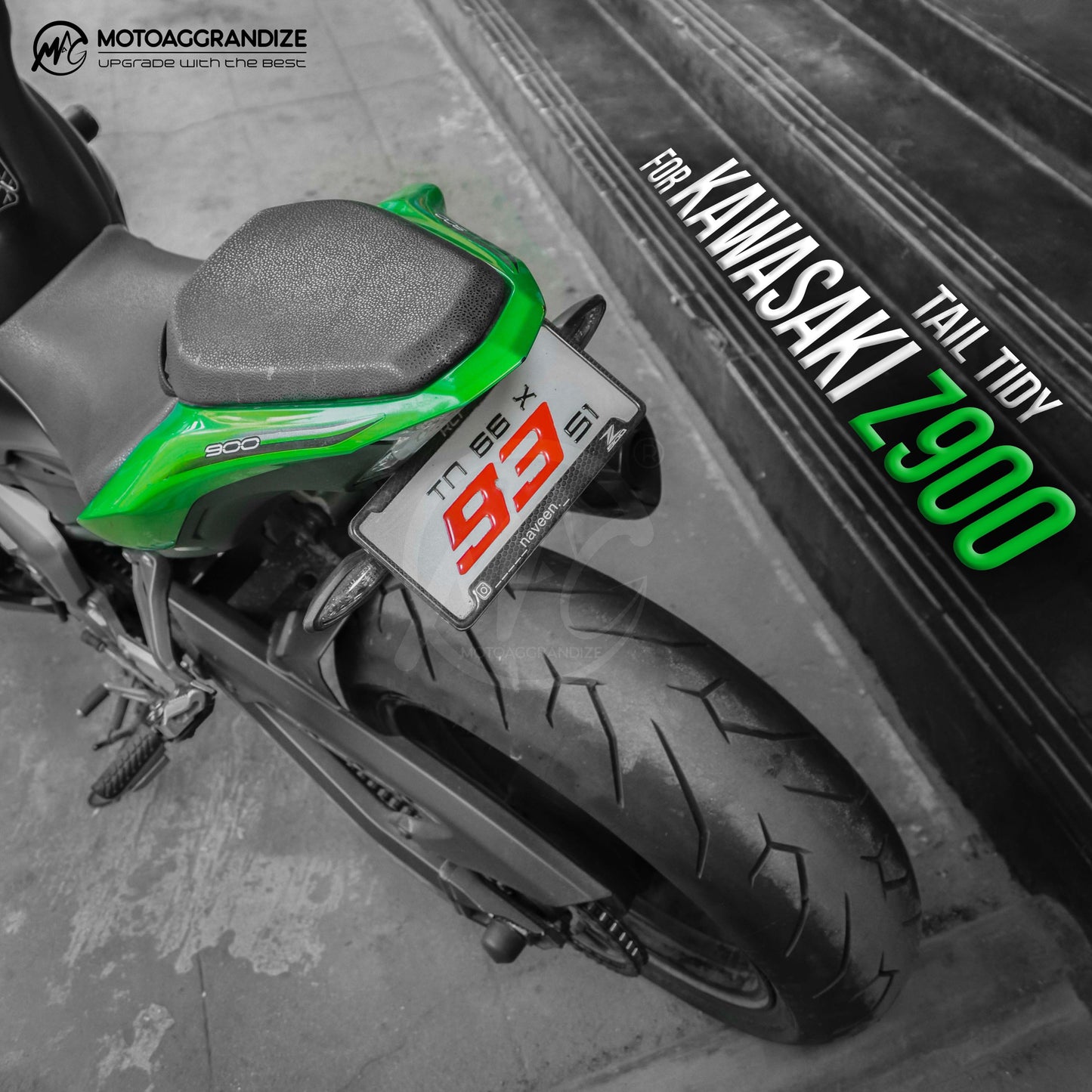 Tail Tidy / Fender Eliminator for Kawasaki Z900