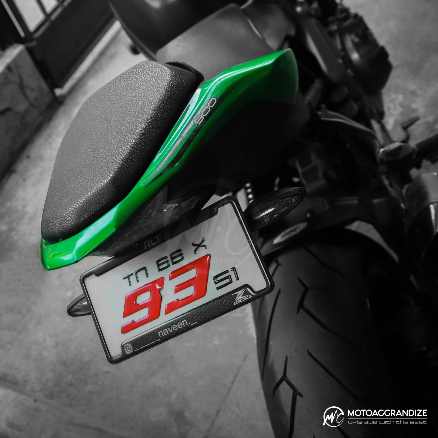 Tail Tidy / Fender Eliminator for Kawasaki Z900