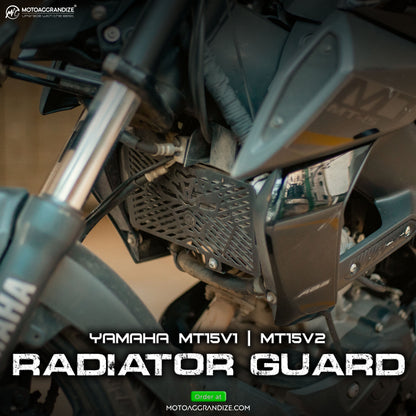 Radiator guard for Yamaha MT15 | R15v4 | R15M