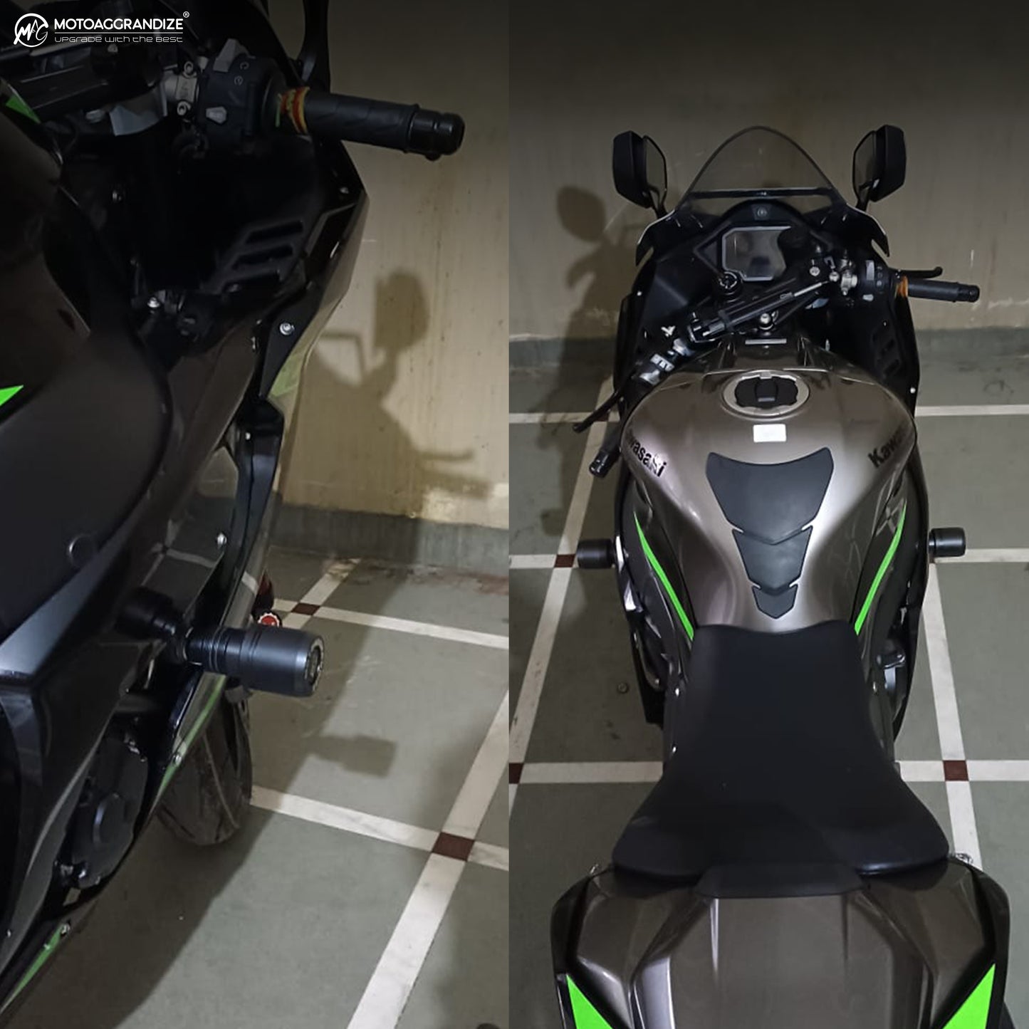 Frame Sliders / Crash Protectors for Kawasaki Ninja ZX10R