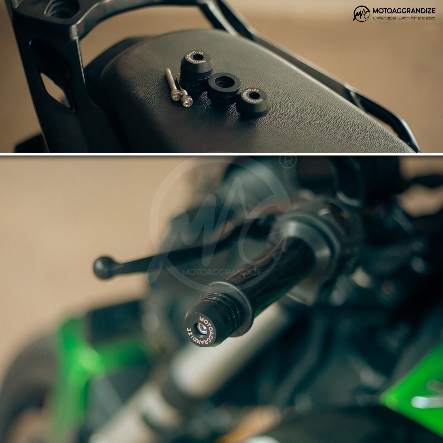 Bar End Sliders for Bajaj Pulsar Dominar 400 | RS200 | NS200 | 160 | 125