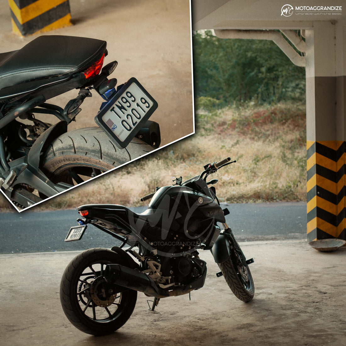 Tail tidy/ Fender Eliminator for Yamaha MT15