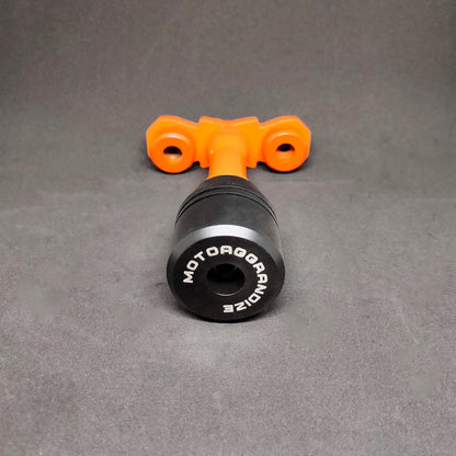 Motoaggrandize Frame sliders/ Crash Protectors for KTM Duke 125 | 160 | 200 | 250 | 390 (Gen 1 & 2)
