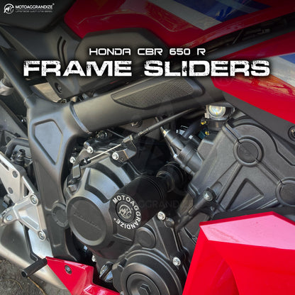 Frame Sliders/ Crash Protectors for Honda CB 650R | CBR 650R | CB650F | CBR 650F (2019 - 2024)F