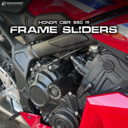 Frame Sliders/ Crash Protectors for Honda CB 650R | CBR 650R | CB650F | CBR 650F (2019 - 2024)F