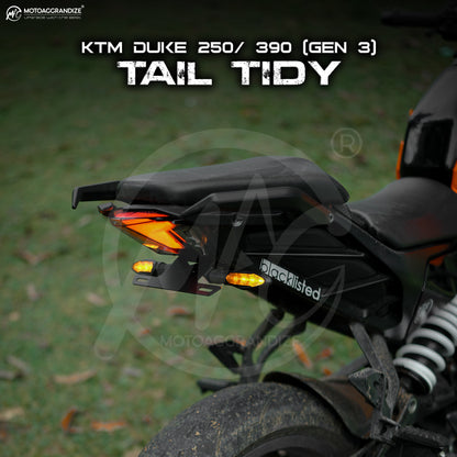 Tail Tidy/ Fender Eliminator Compact for KTM Duke 250| 350| 390R Gen 3 (2024+)