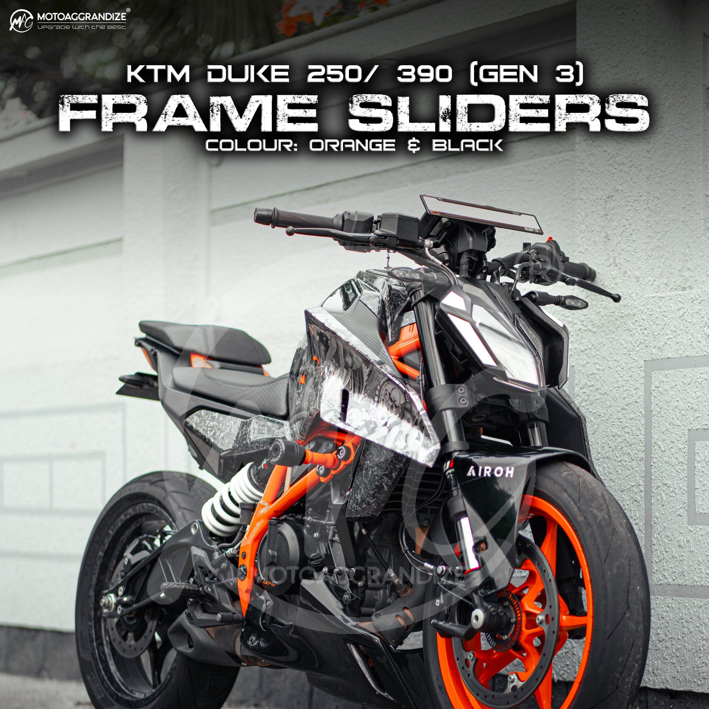 Protection Combo for KTM Duke 250| 350| 390R Gen 3 (2024+)
