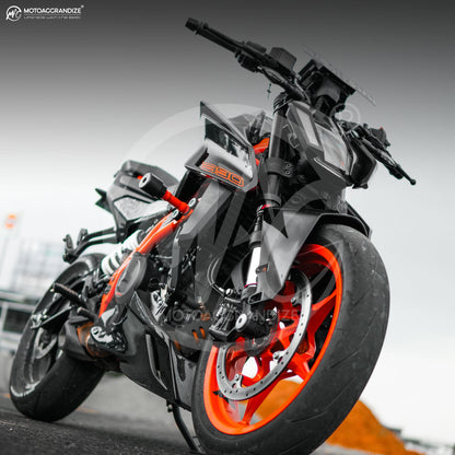 Motoaggrandize Frame sliders/ Crash Protectors for KTM Duke 250| 350| 390R Gen 3 (2024+)