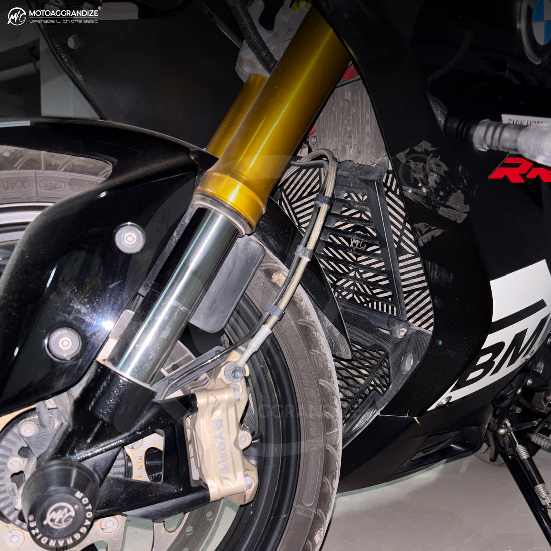 Radiator guard for BMW G310r | G310GS | G 310 RR