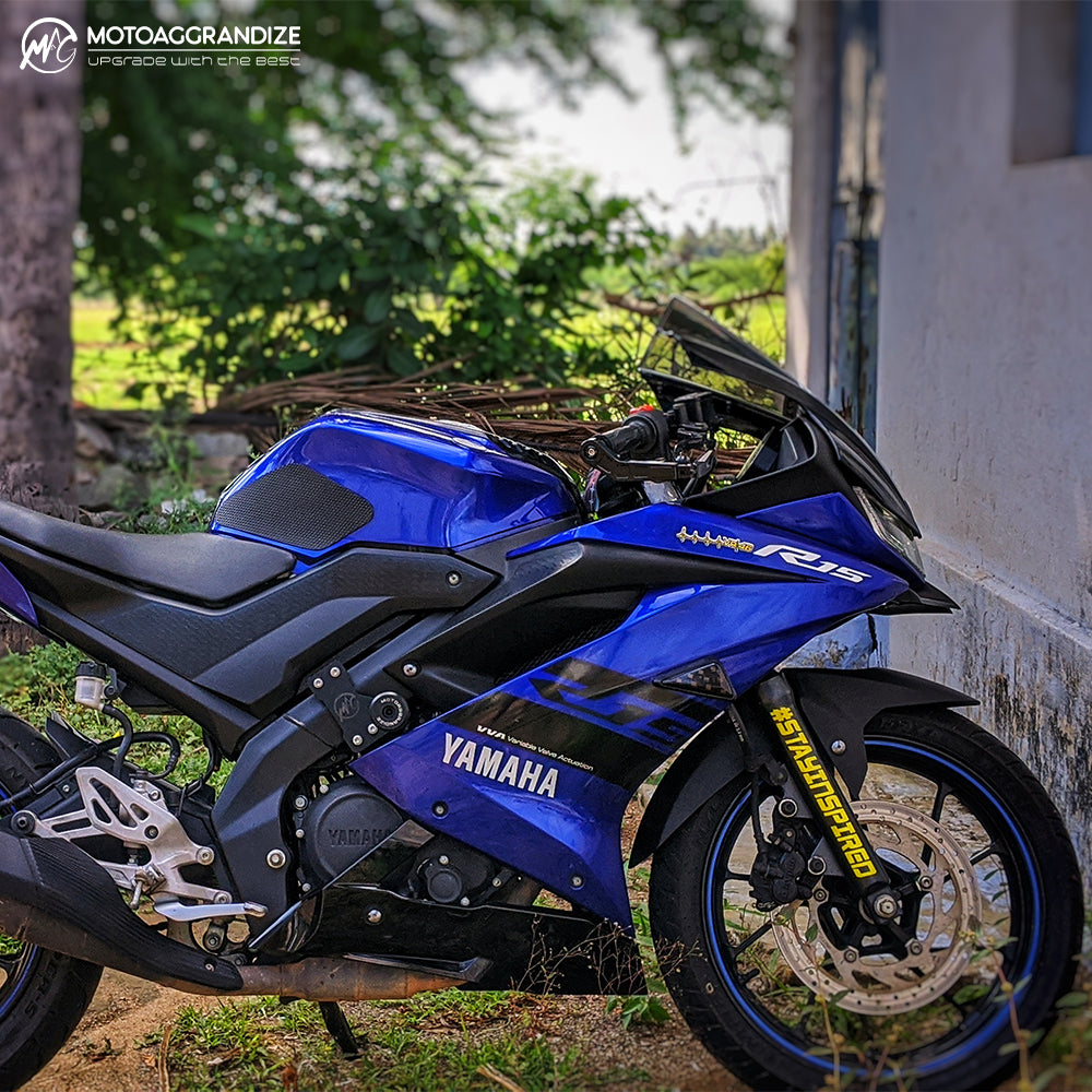 Yamaha R15v3modified Images R15 V3 Blue Colour Modified R15 V3
