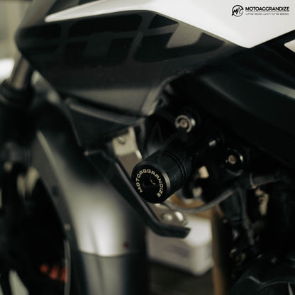 Frame sliders | Crash Protectors for Bajaj NS 200 [Black]