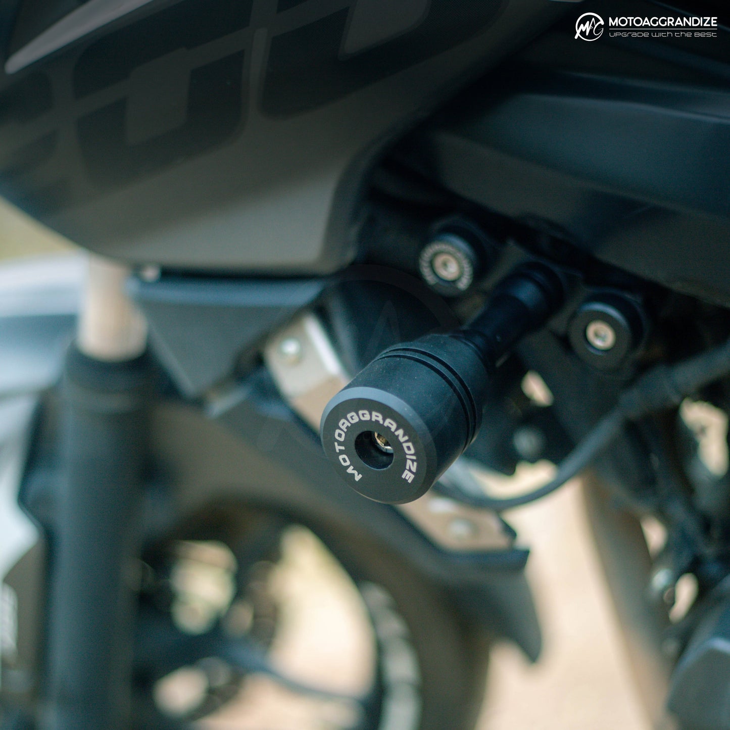 Frame sliders | Crash Protectors for Bajaj NS 200 [Black]