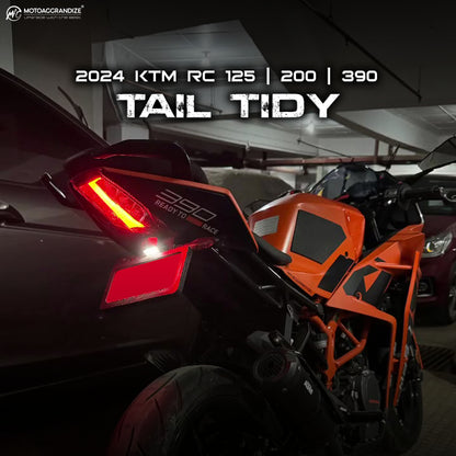 Tail Tidy / Fender Eliminator Compact for KTM RC 125/ 200/ 390 (2022+)