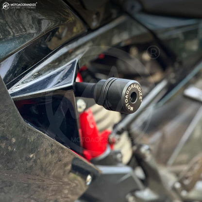 Motoaggrandize Frame sliders/ Crash Protectors for BMW G 310 RR | TVS Apache RR 310