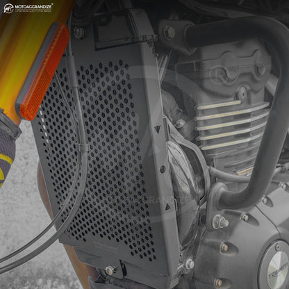 Radiator guard for Triumph Speed 400 | T4 | Thruxton 400 | Scrambler 400 X | 400 XC