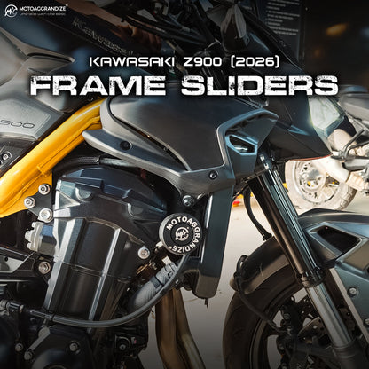 Frame Sliders / Crash Protectors for Kawasaki Z900 [2018 - 2026]