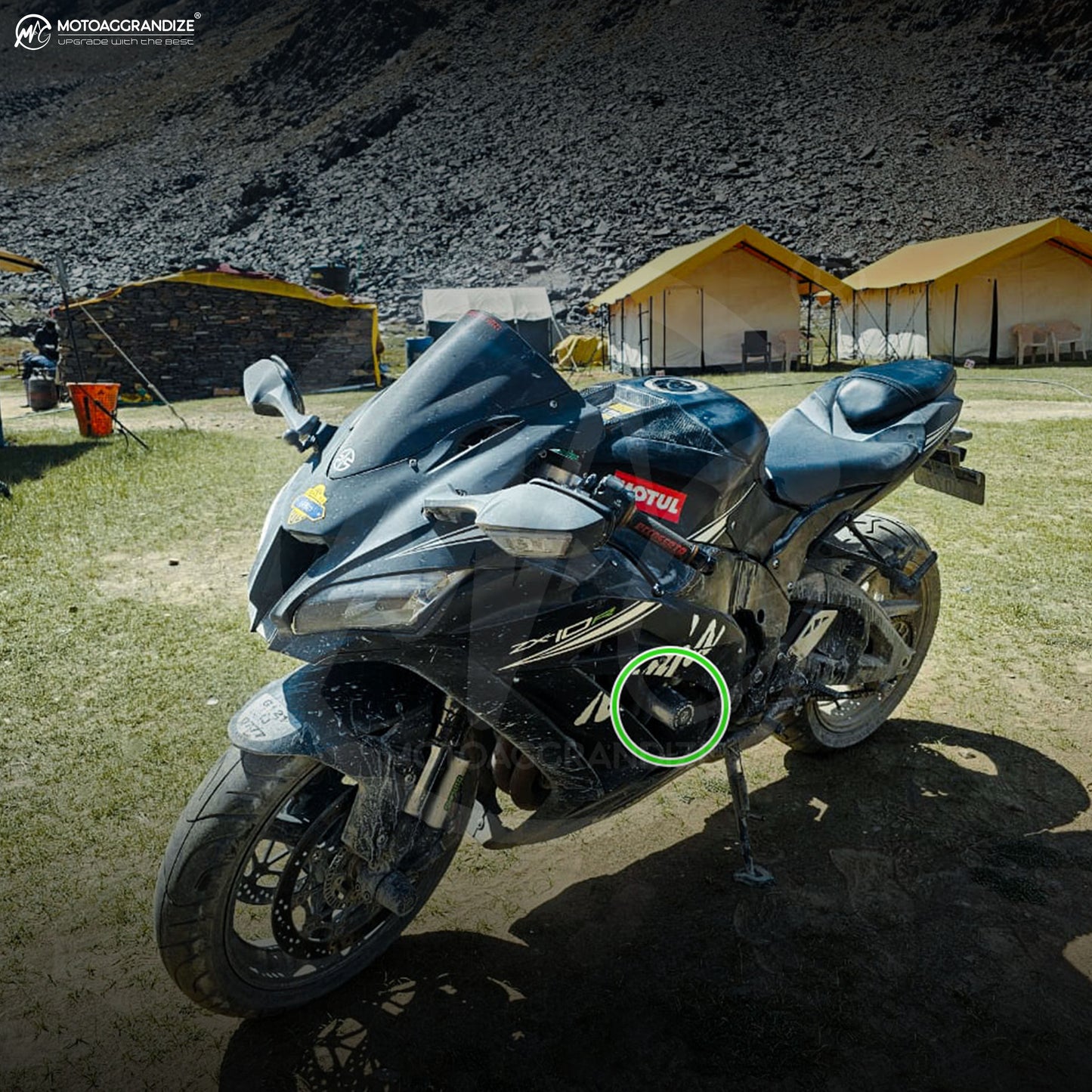 Frame Sliders / Crash Protectors for Kawasaki Ninja ZX10R