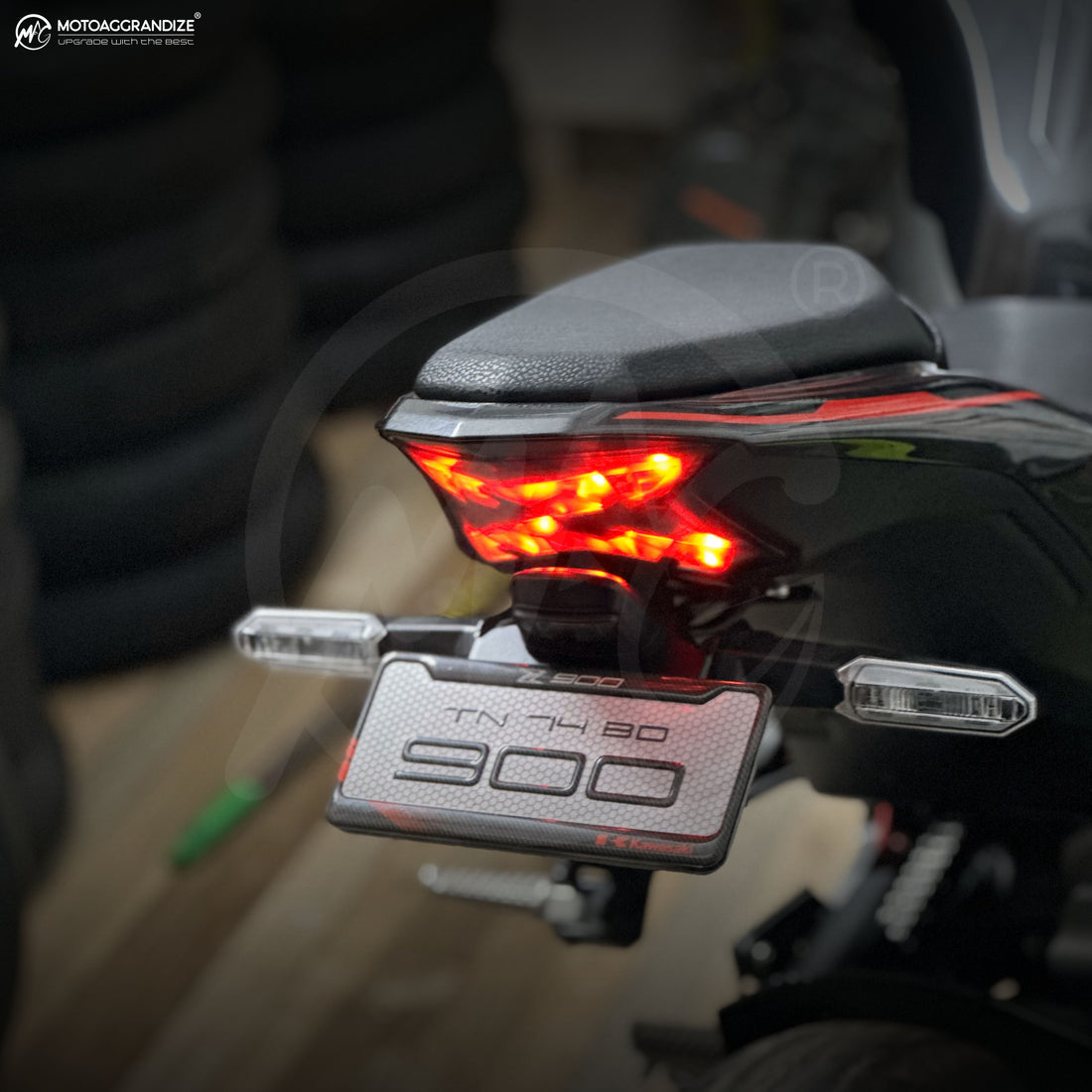 Tail Tidy / Fender Eliminator for Kawasaki Z900 [2018 - 2024]