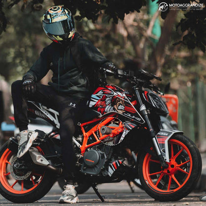Motoaggrandize Frame sliders/ Crash Protectors for KTM Duke 125 | 160 | 200 | 250 | 390 (Gen 1 & 2)